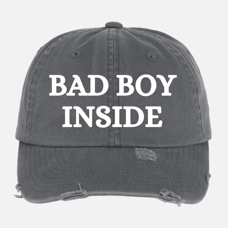 Stylish statement with rebellious flair Flexfit Vintage Destroyed Cap