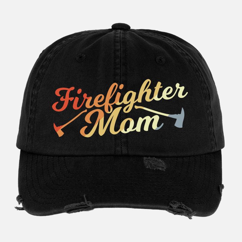 Feuerwehr Mutter Flexfit Vintage Destroyed Cap