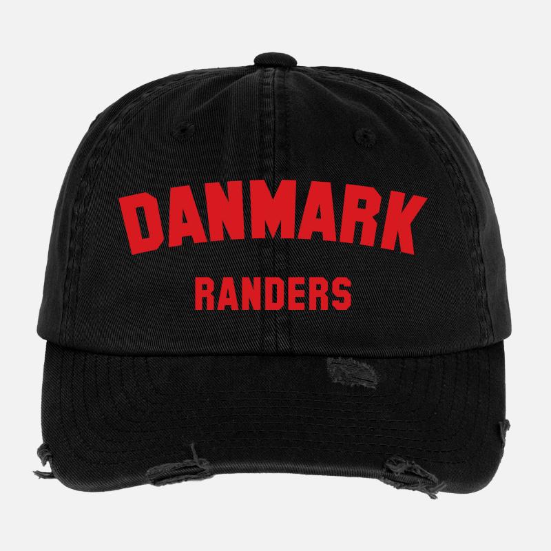 RANDERS Denmark Dänemark Flexfit Vintage Destroyed Cap