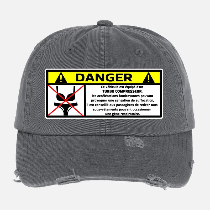 automobile Casquette vintage effet usé Flexfit