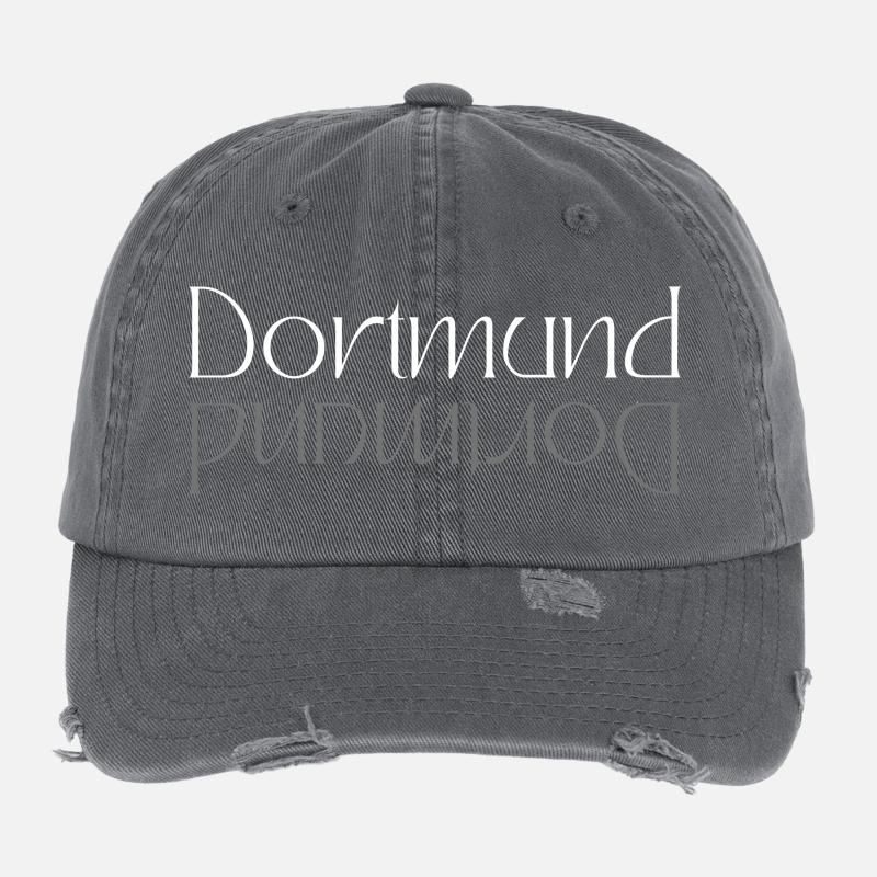 Dortmunder Wortmarken-Spiegel Flexfit Vintage Destroyed Cap