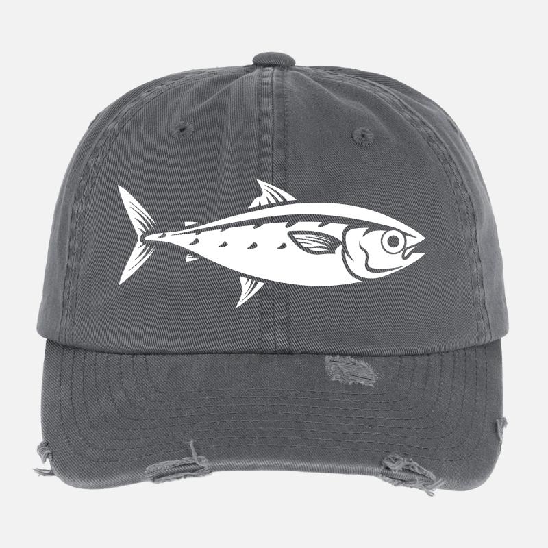 truite Casquette vintage effet usé Flexfit