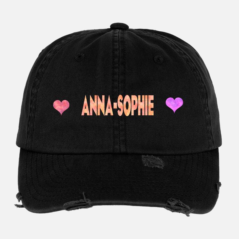 Anna-Sophie Flexfit Vintage Destroyed Cap
