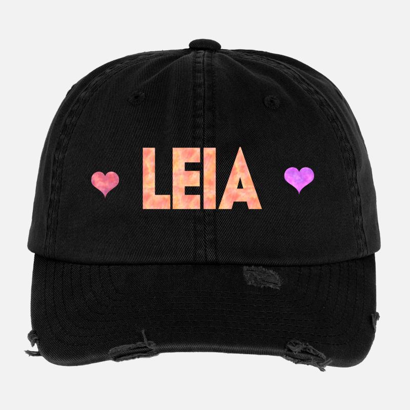 Leia Casquette vintage effet usé Flexfit