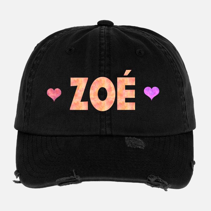 Zoé Flexfit Vintage Destroyed Cap