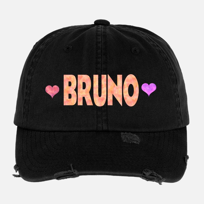 Bruno Casquette vintage effet usé Flexfit