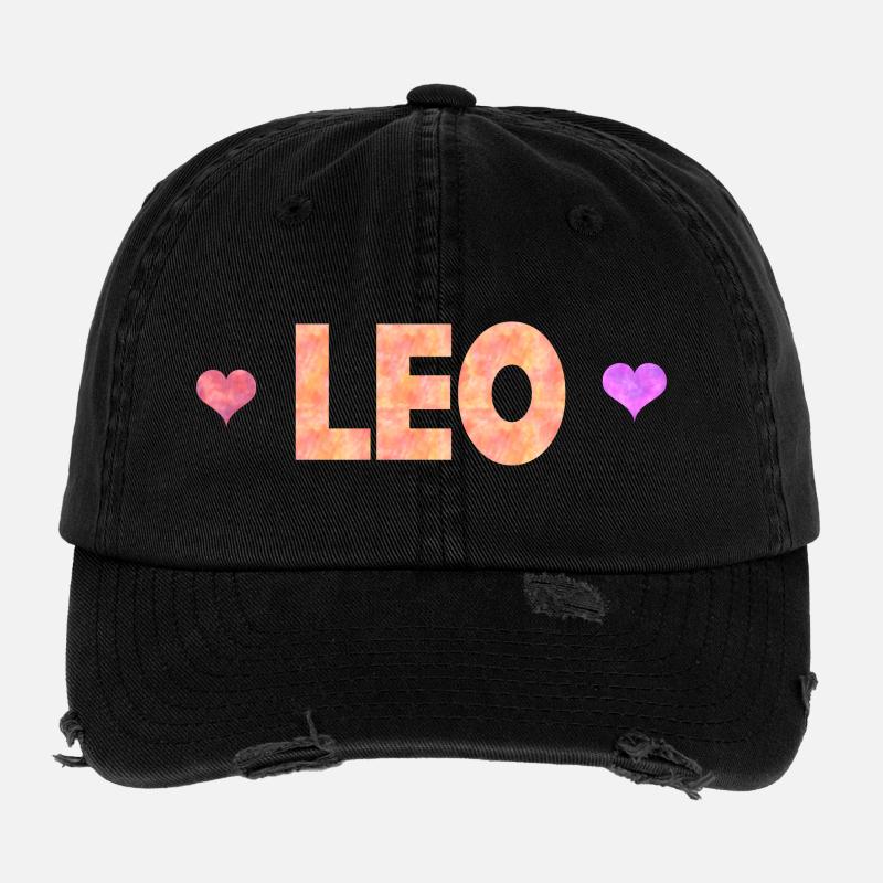 Leo Flexfit Vintage Destroyed Cap