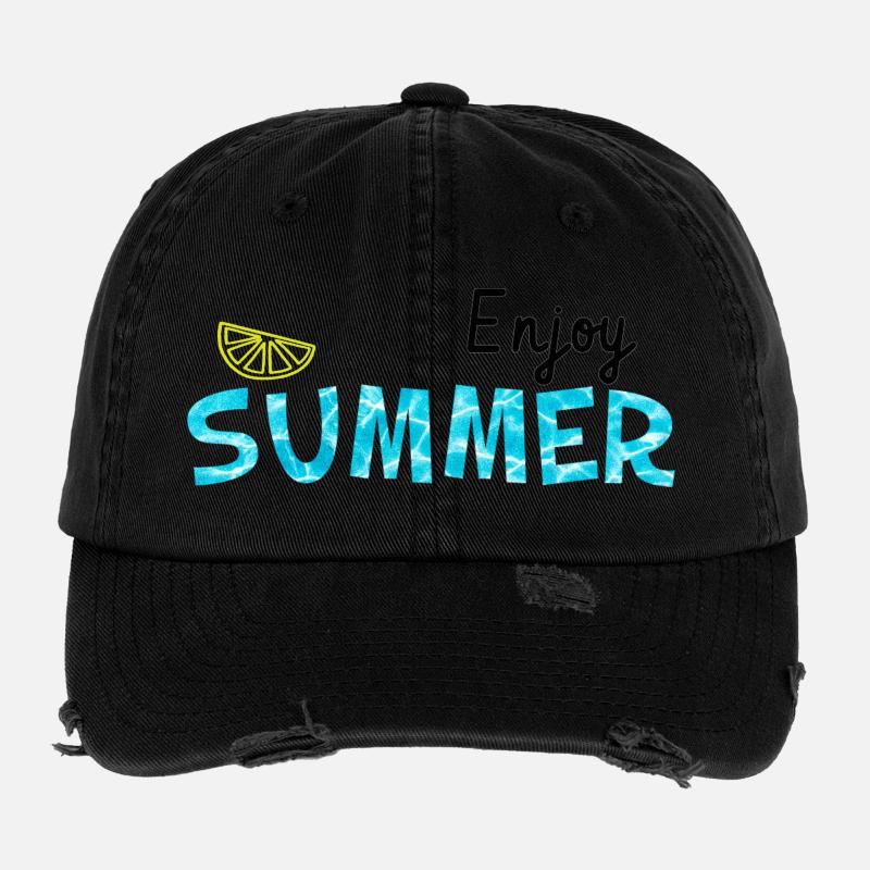Profitez de l’été - Lime cool cadeau d’été Casquette vintage effet usé Flexfit