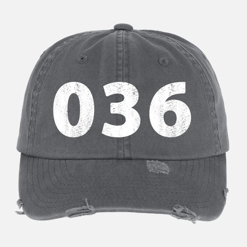 036 Almere Zeewolde Flexfit Vintage Destroyed Cap