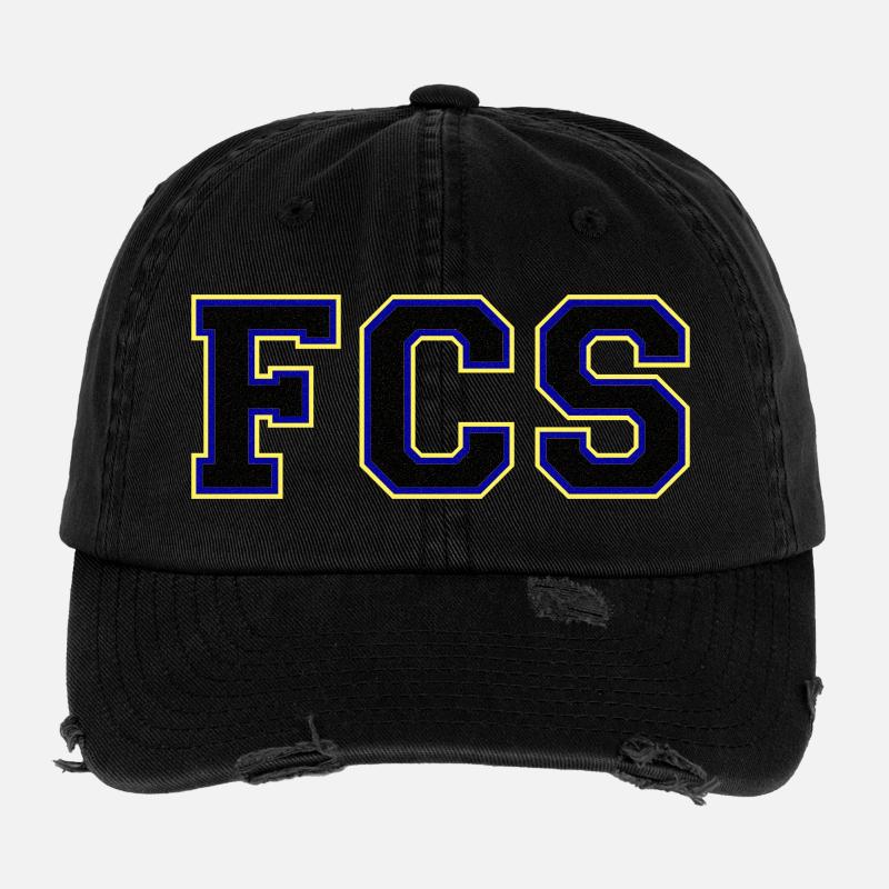 FCS - 1.FC Saarbrücken - Casquette vintage effet usé Flexfit - noir