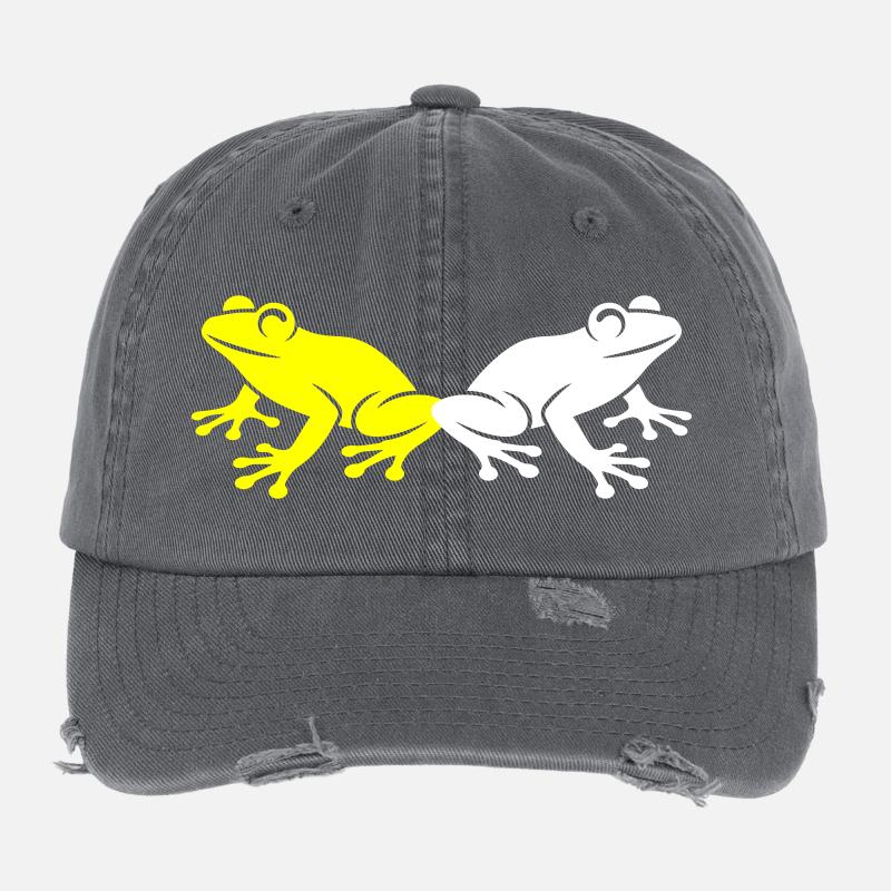Frog Toad Flexfit Vintage Destroyed Cap