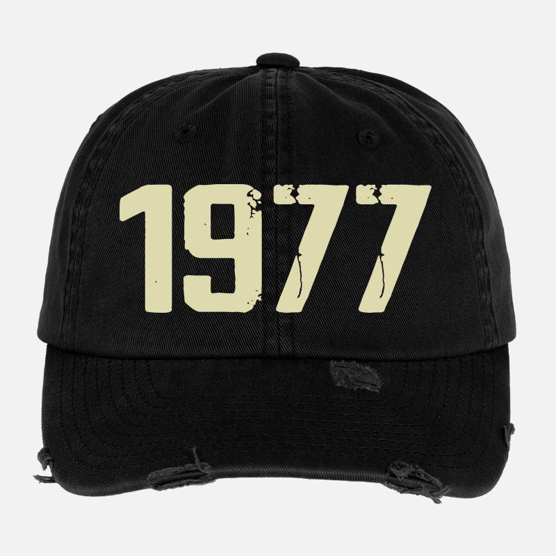 Jubiläum 1977 Flexfit Vintage Destroyed Cap