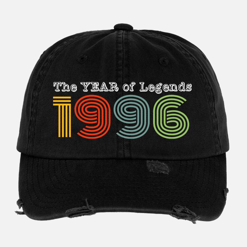 Millésime 1996 Casquette vintage effet usé Flexfit