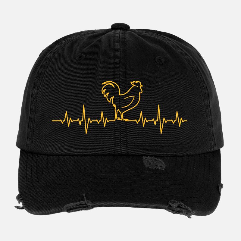 Coq Casquette vintage effet usé Flexfit