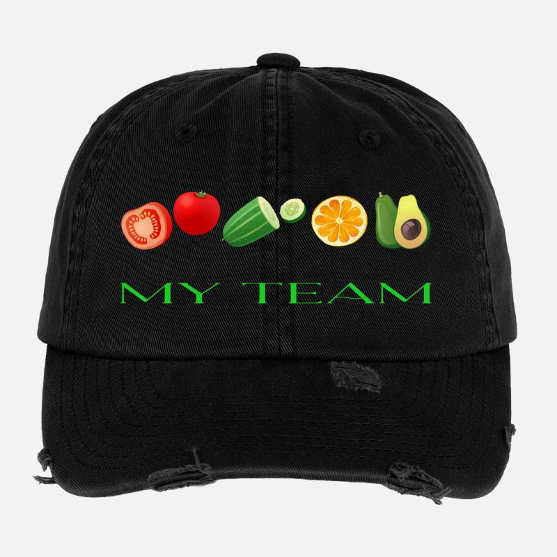 Vegetables Casquette vintage effet usé Flexfit
