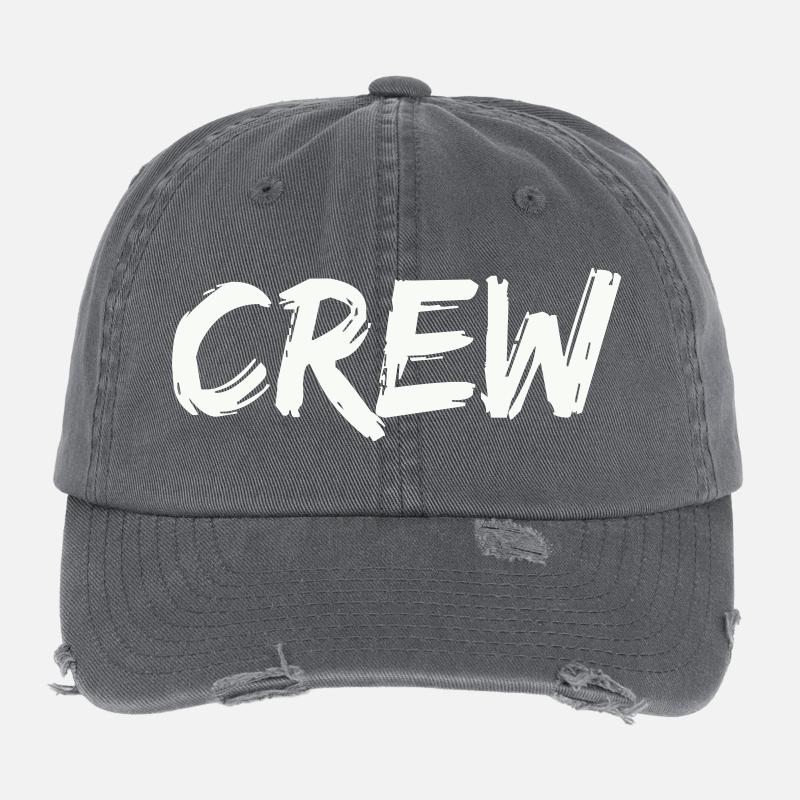 crew Flexfit Vintage Destroyed Cap