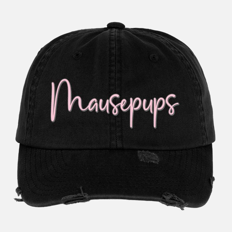 Souris petites Casquette vintage effet usé Flexfit