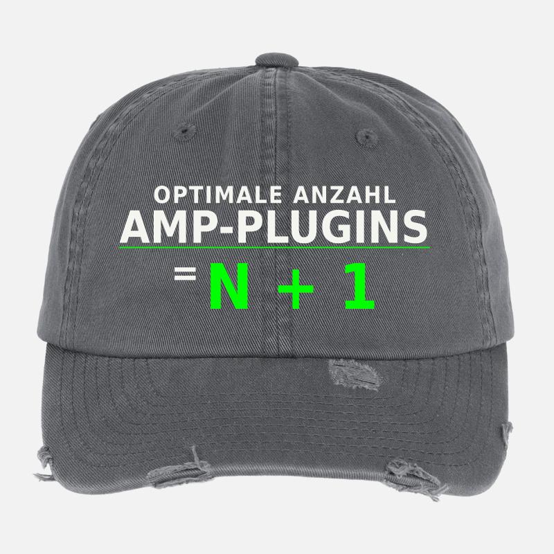 Optimale Anzahl Amp-Plugins = N + 1 Flexfit Vintage Destroyed Cap