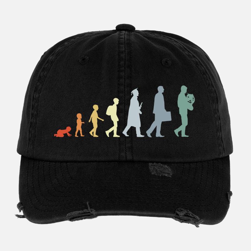 Entwicklung eines Waldhornisten Flexfit Vintage Destroyed Cap