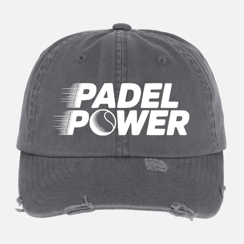 Padel-Kraft Flexfit Vintage Destroyed Cap