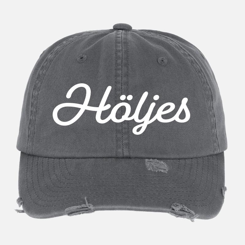 Gehäuse weiß Flexfit Vintage Destroyed Cap