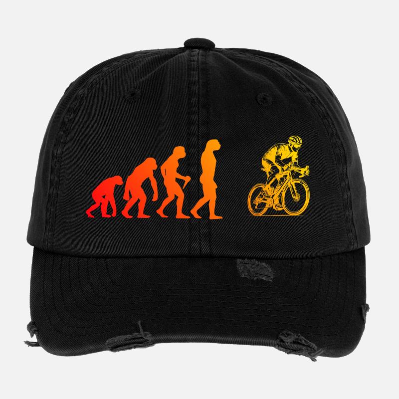 J'adore les vélos de route, super design pour les vélos de course ! Casquette vintage effet usé Flexfit
