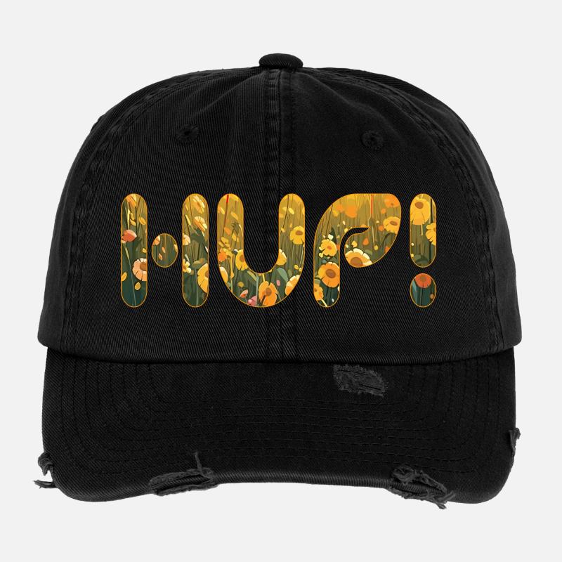 HUP im Blumenfeld Flexfit Vintage Destroyed Cap