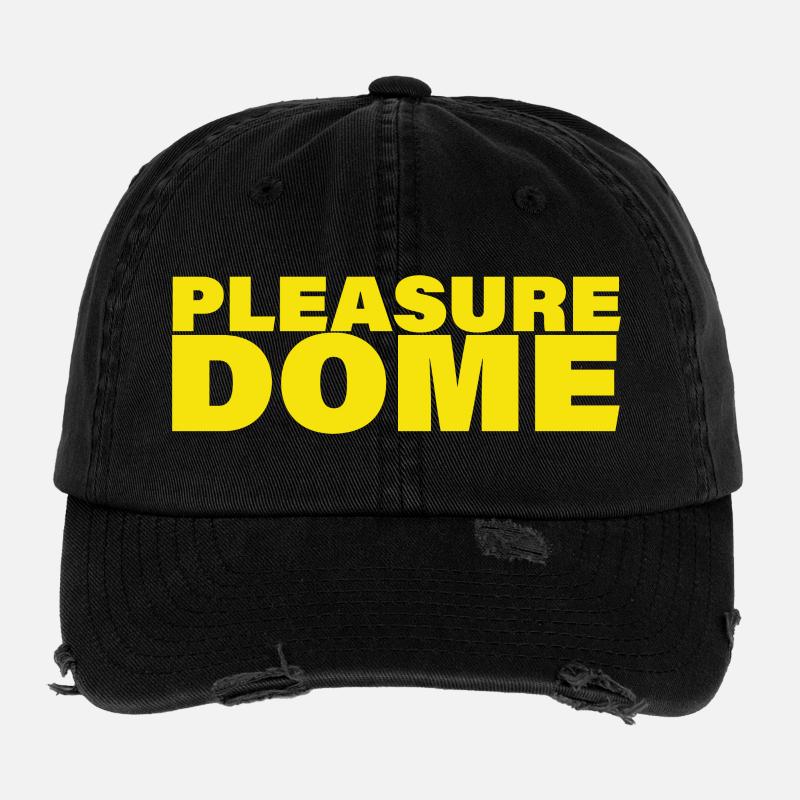 PLEASURE DOME Flexfit Vintage Destroyed Cap