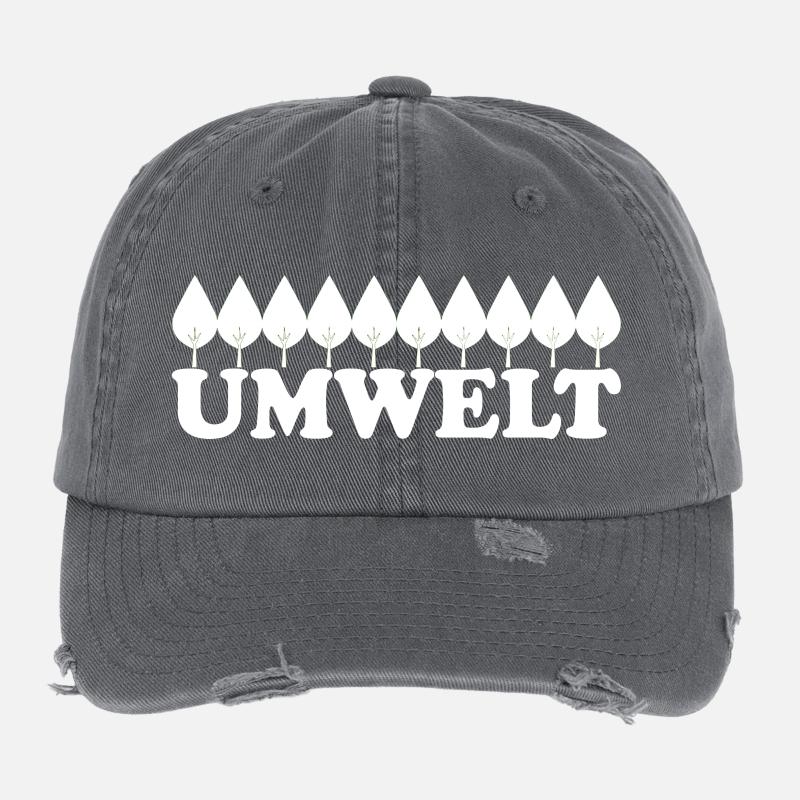 UMWELT Flexfit Vintage Destroyed Cap
