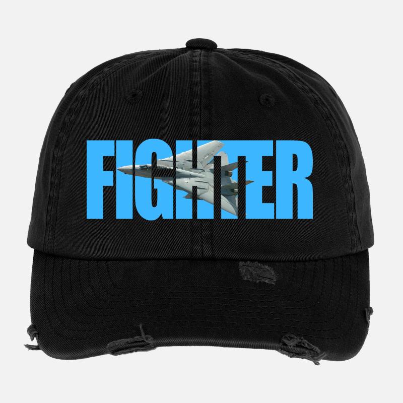 Chasseur F-14 Tomcat Casquette vintage effet usé Flexfit