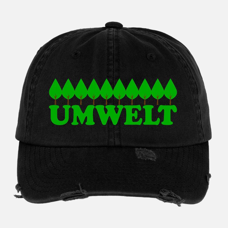 UMWELT Flexfit Vintage Destroyed Cap