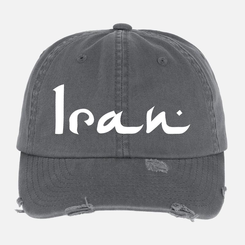 Iran Flexfit Vintage Destroyed Cap