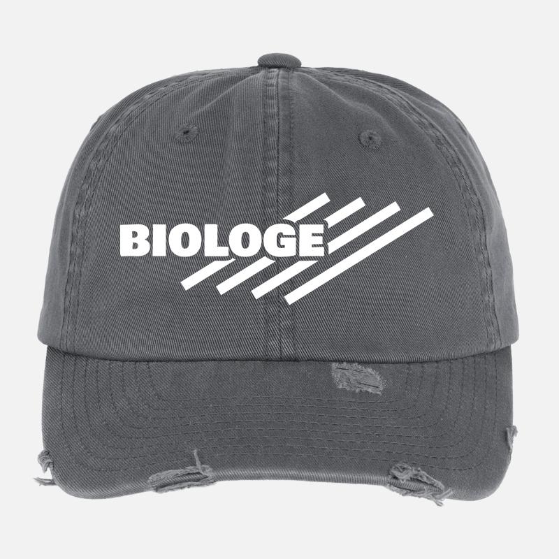 Profession Biologist Flexfit Vintage Destroyed Cap