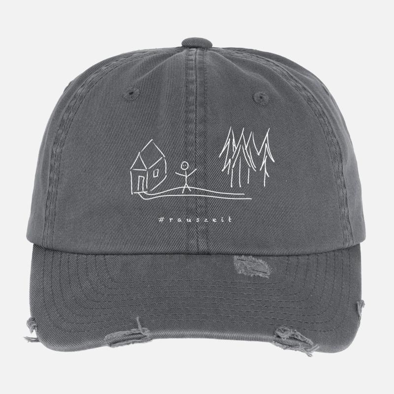 time out nature Casquette vintage effet usé Flexfit