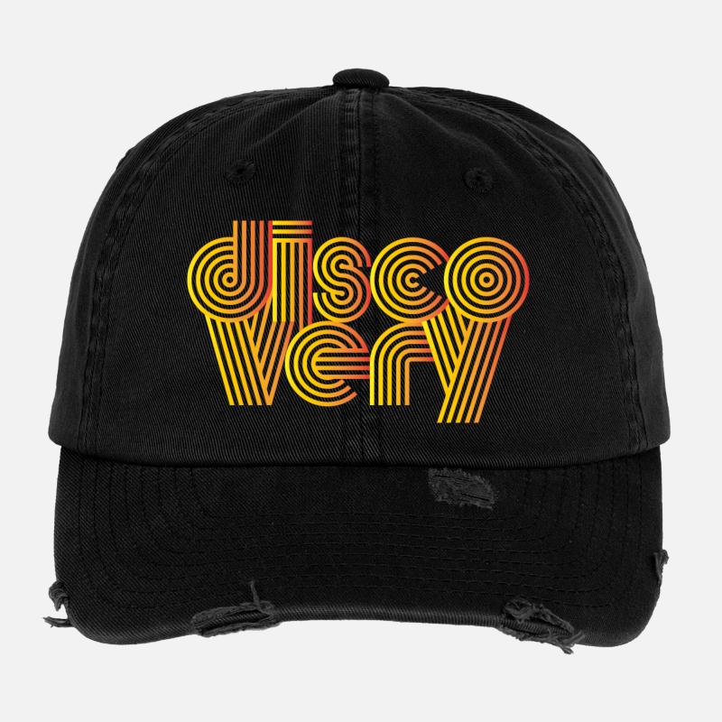 Disco : Très rétro Casquette vintage effet usé Flexfit