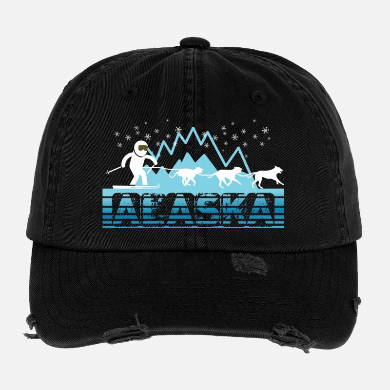 Alaska Flexfit Vintage Destroyed Cap