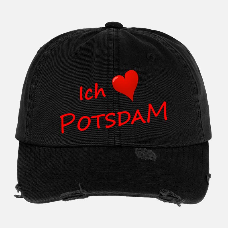 J’adore Potsdam Casquette vintage effet usé Flexfit