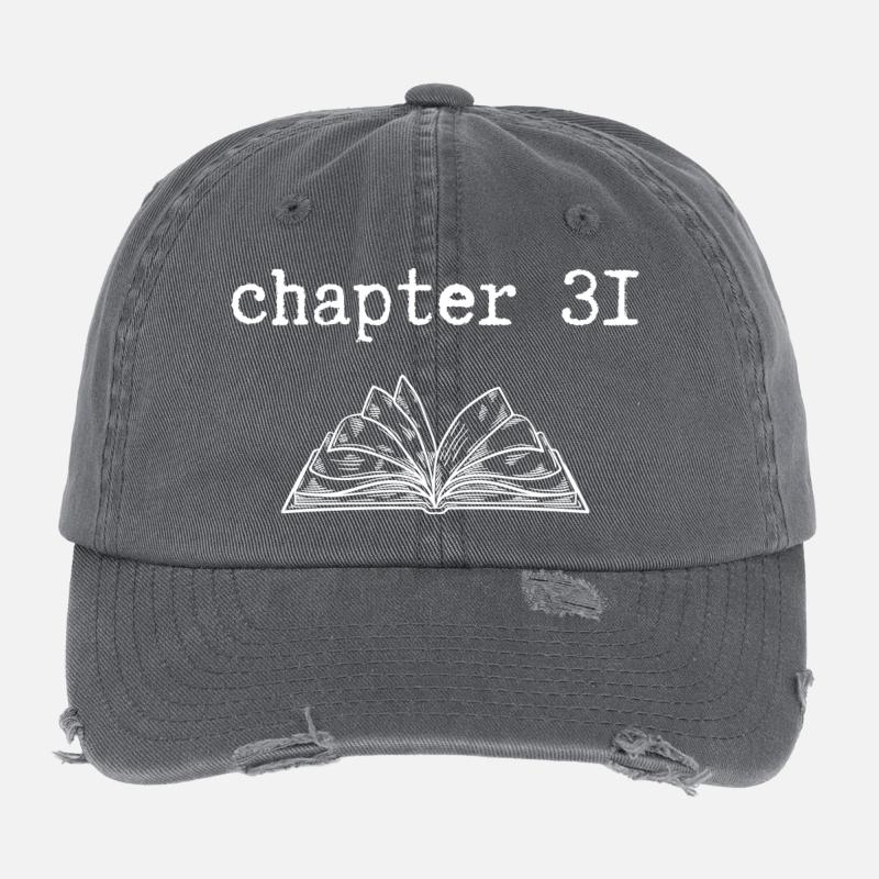 chapter 31 Birthday Flexfit Vintage Destroyed Cap