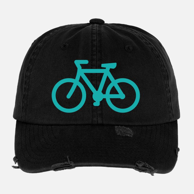 bike Flexfit Vintage Destroyed Cap