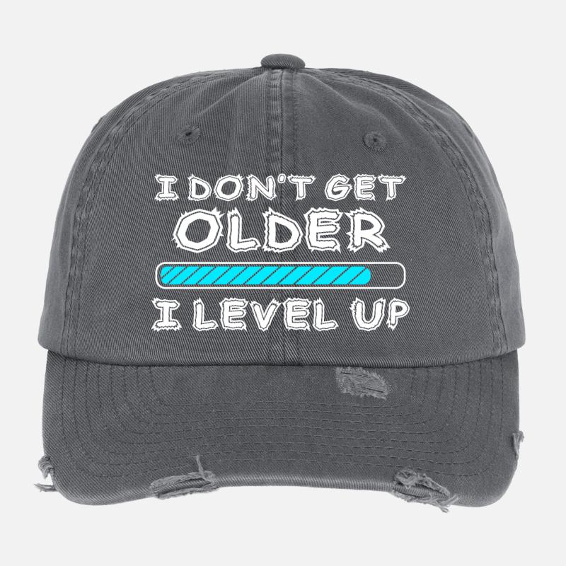 Funny Gaming Flexfit Vintage Destroyed Cap