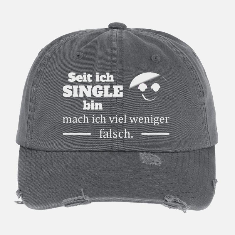 Single :-) Flexfit Vintage Destroyed Cap