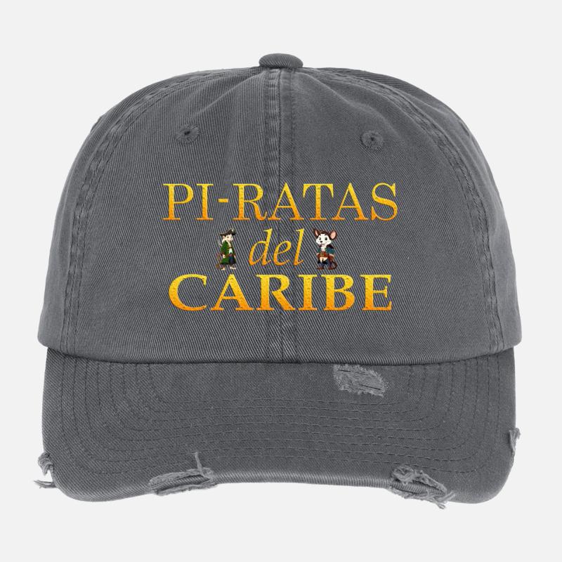 Karibik Pyrats Flexfit Vintage Destroyed Cap