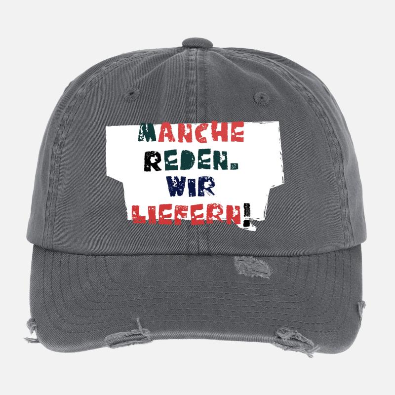 Talk &amp; Act! Flexfit Vintage Destroyed Cap