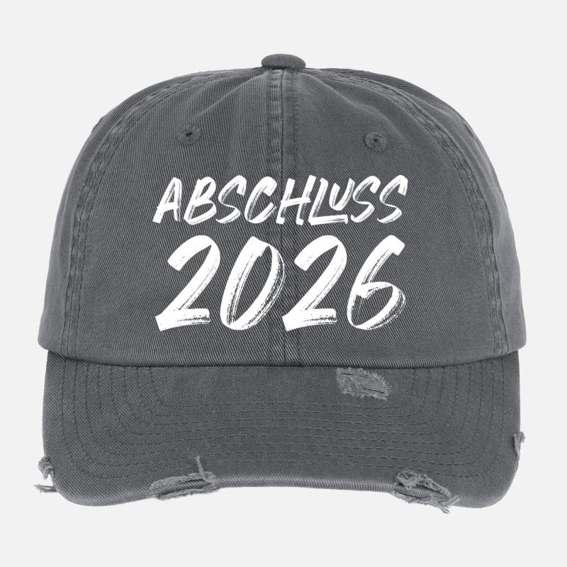 Abschluss 2026 Flexfit Vintage Destroyed Cap