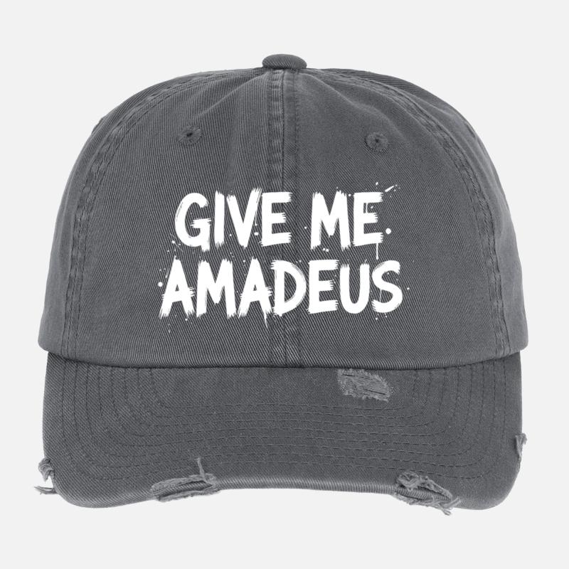 Gib Mir Amadeus Flexfit Vintage Destroyed Cap