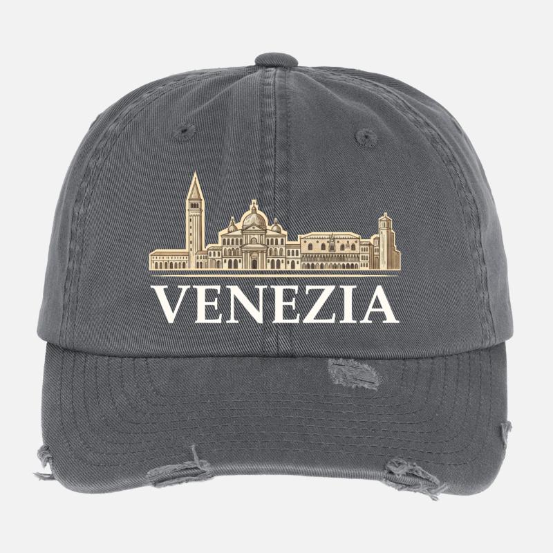 Venezia Feeling Flexfit Vintage Destroyed Cap