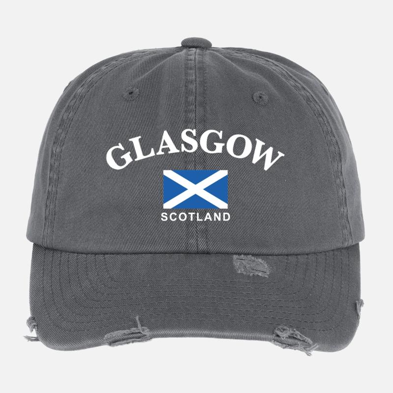 Glasgow, Schottland Flexfit Vintage Destroyed Cap