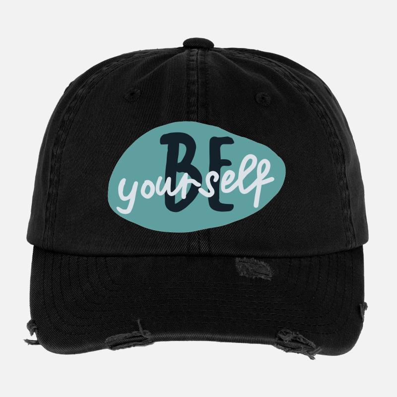 Be yourself Flexfit Vintage Destroyed Cap