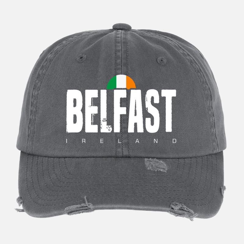 Belfast Flexfit Vintage Destroyed Cap