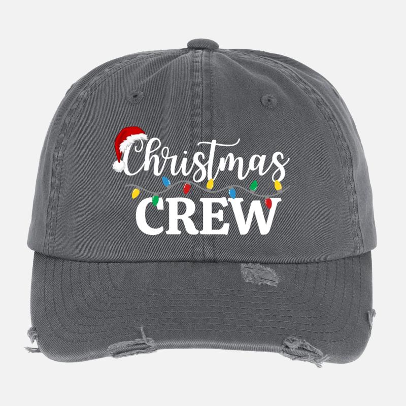 Équipage de Noël Casquette vintage effet usé Flexfit
